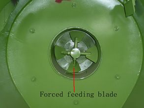 forced feeding blade