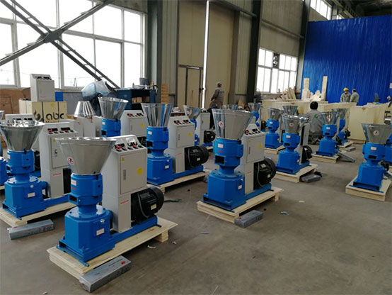 GEMCO small pellet mill with electric motor