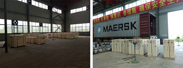 delivery of GEMCO biofuel pellet machine