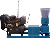 ZLSP D type diesel pellet mill