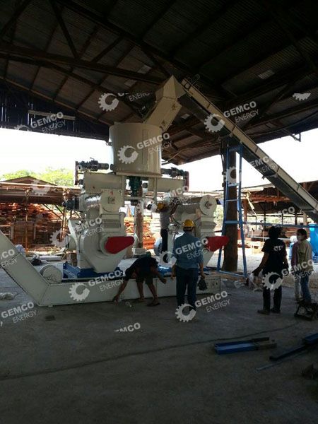 gemco wood pellet line