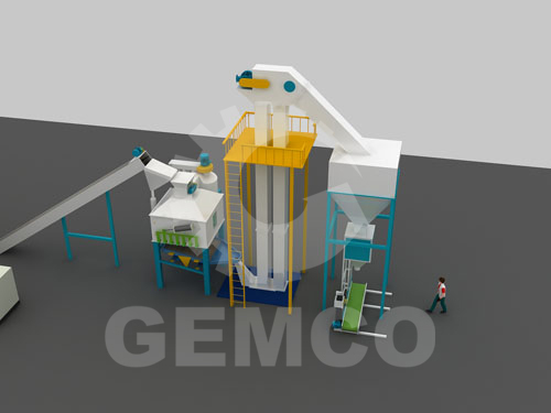 pellet mill bucket elevator