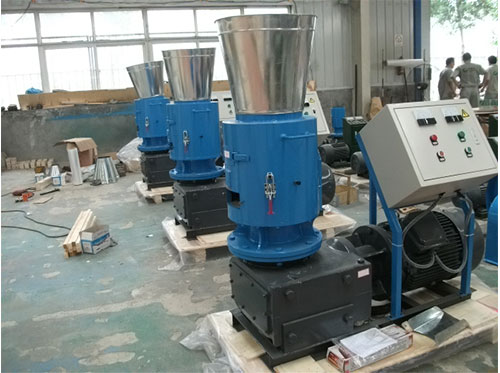 rotating roller pellet mills