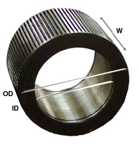 specifications of roller shell 