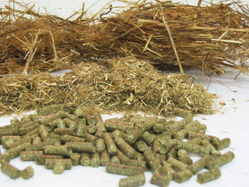 straw pellets