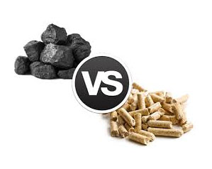 the advantages of biomass pellet fuel relative to coal