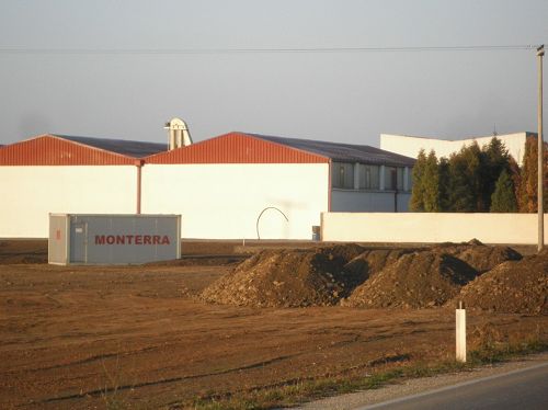 The factory view of outside